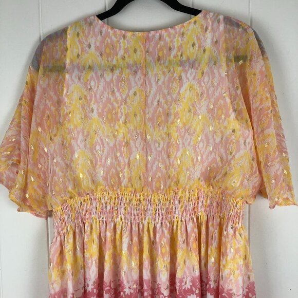 House of Harlow 1960 Womens Dress Maxi Elastic Empire Waist X-Small - Picture 7 of 12